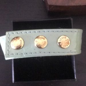 Louis Vuitton limited edition 2000 snap bracelet